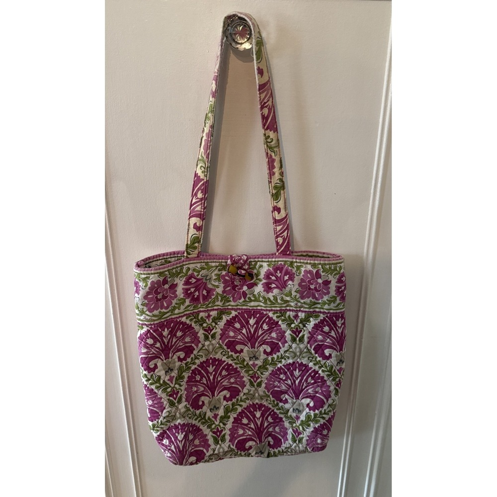 Vera Bradley Vintage Julip Tulip Toggle Tote 12.5"x13"